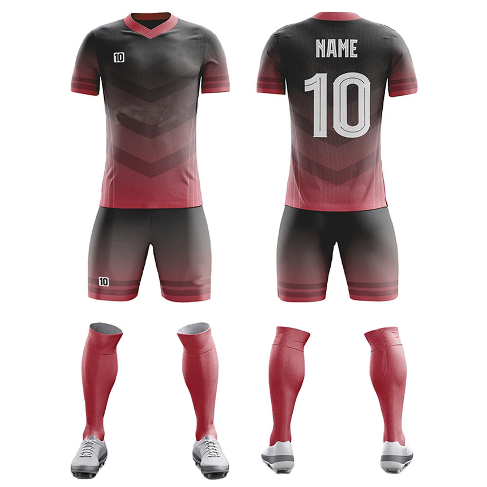 Bacca Sports 2024 Latest Design Soccer Uniform Set New Arrival Team Name Men Soccer Sports Football Uniforms For Sale